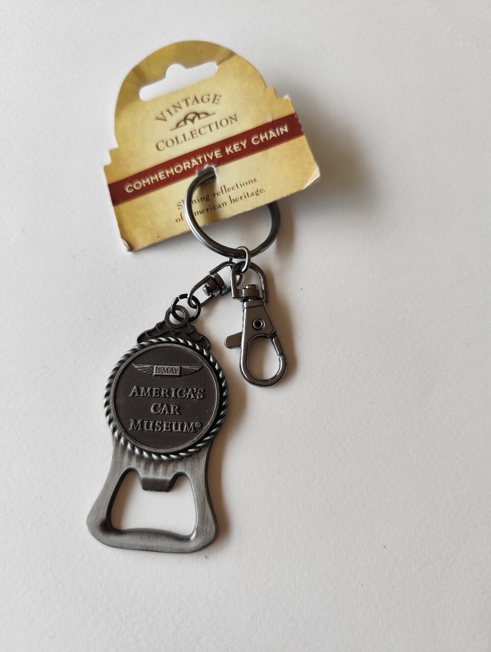 3/$20💗America's Car Museum  bottle opener keychain